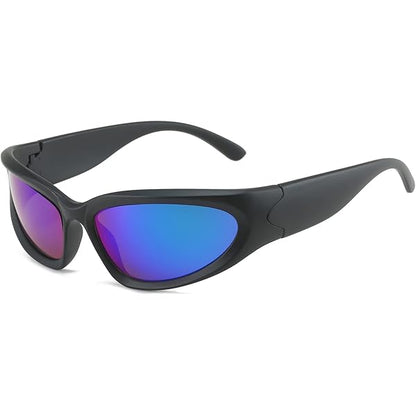 lunettes de soleil de style futuristic shield