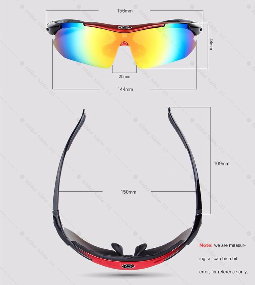 Lunettes de Sport "Aero" à Large Champ de Vision