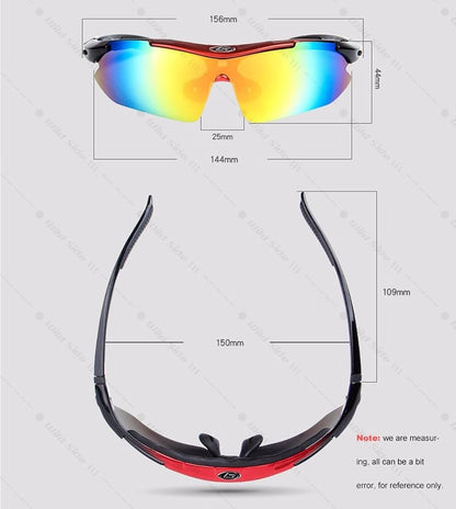 Lunettes de Sport "Aero" à Large Champ de Vision
