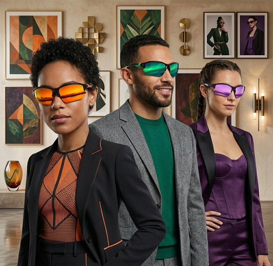 Lunettes de Sport "Aero" à Large Champ de Vision